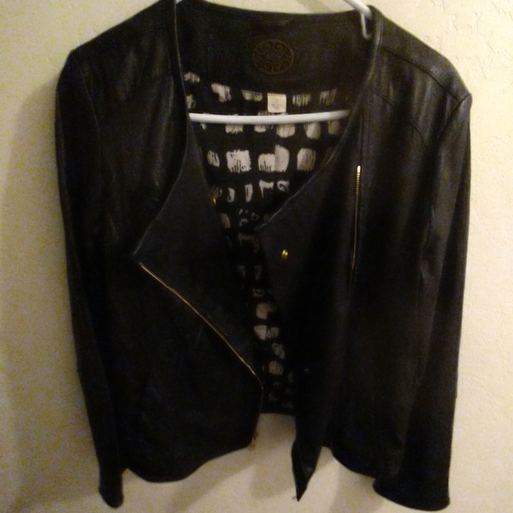 Leather jacket